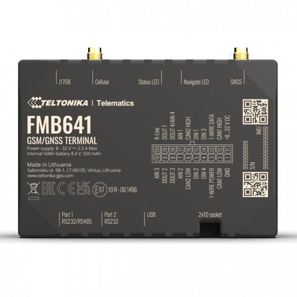 GPS-трекер Teltonika FMB641
