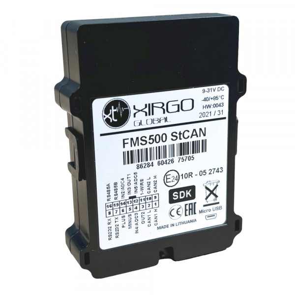 GPS-трекер Xirgo FMS500 STCAN SDK