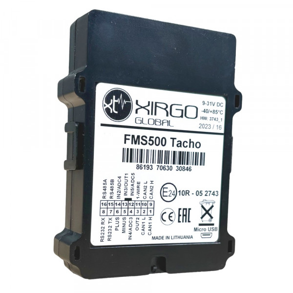 GPS-трекер Xirgo FMS500 TACHO